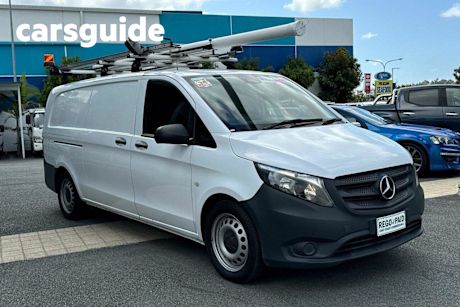White 2019 Mercedes-Benz Vito Van 114 Bluetec LWB