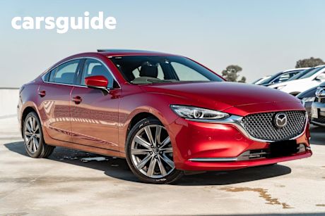 Red 2018 Mazda 6 Sedan Atenza