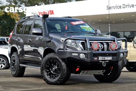 Grey 2017 Toyota Landcruiser Prado Wagon VX (4X4)