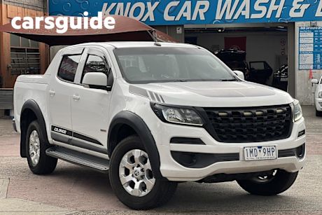 White 2017 Holden Colorado Crew Cab Pickup LS (4X2)