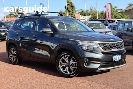 Grey 2020 Kia Seltos Wagon Sport (fwd)