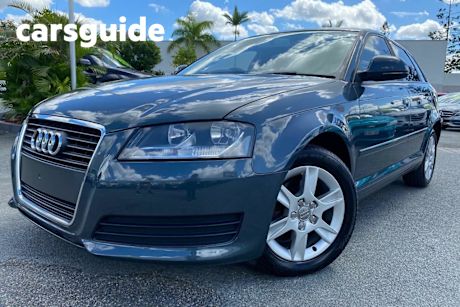 Grey 2010 Audi A3 Hatchback Sportback 1.4 Tfsi Attraction