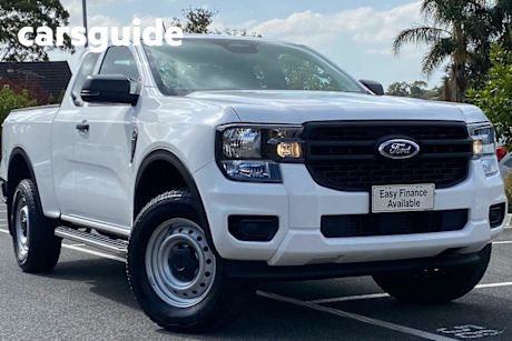 White 2023 Ford Ranger Super Cab Utility XL 2.0 (4X4)