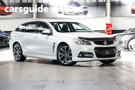 White 2015 Holden Commodore Sportswagon SS-V