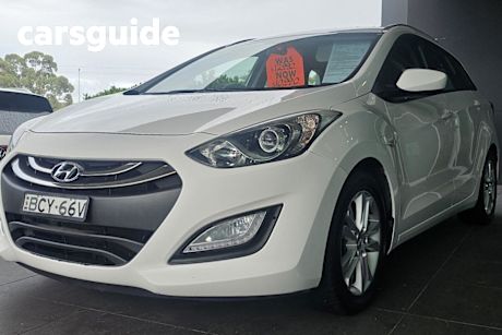 White 2015 Hyundai I30 Wagon Tourer 1.6 GDI