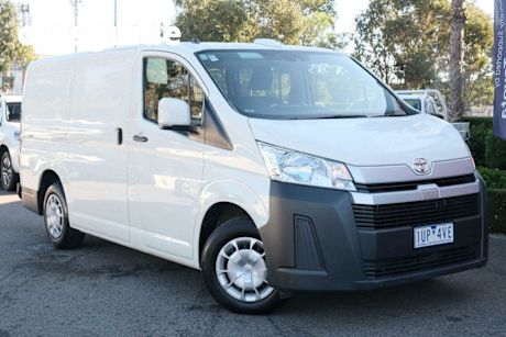 White 2021 Toyota Hiace Van LWB GL