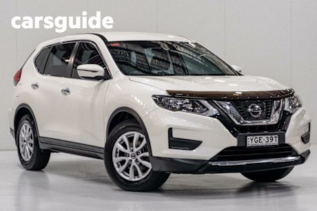 White 2018 Nissan X-Trail Wagon ST (2WD)