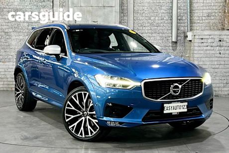 Blue 2017 Volvo XC60 Wagon D5 R-Design