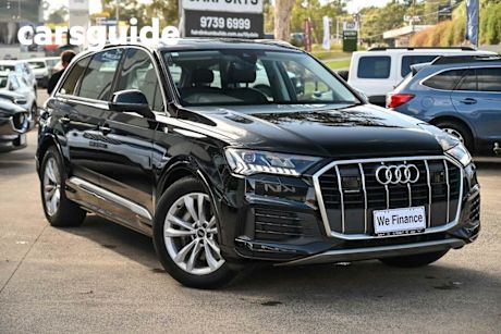 Black 2023 Audi Q7 Wagon 45 TDI Quattro Mhev