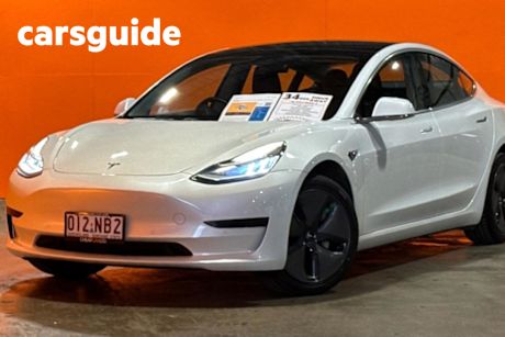 White 2020 Tesla Model 3 Sedan Standard Range Plus