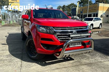 Red 2018 Holden Colorado Crew Cab Utility LS-X Special Edition