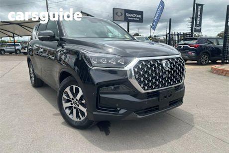 Black 2024 KGM Ssangyong Rexton Wagon Ultimate (4WD)