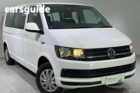 White 2018 Volkswagen Caravelle Wagon TDI 340 LWB (trendline)
