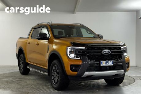 Yellow 2024 Ford Ranger Double Cab Pick Up Wildtrak 3.0 (4X4)