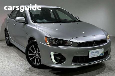 Silver 2017 Mitsubishi Lancer Sedan ES Sport