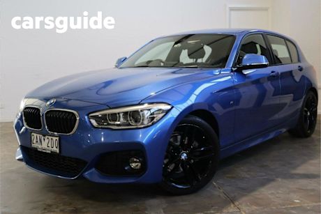 Blue 2018 BMW 118I Hatchback M-Sport