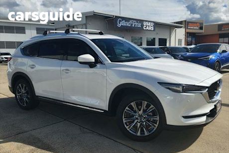 White 2022 Mazda CX-8 Wagon GT (fwd)