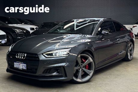 Grey 2019 Audi S5 Coupe