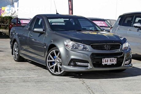 Grey 2014 Holden UTE Utility SV6 Storm