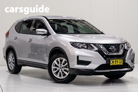 Silver 2018 Nissan X-Trail Wagon ST 7 Seat (2WD)
