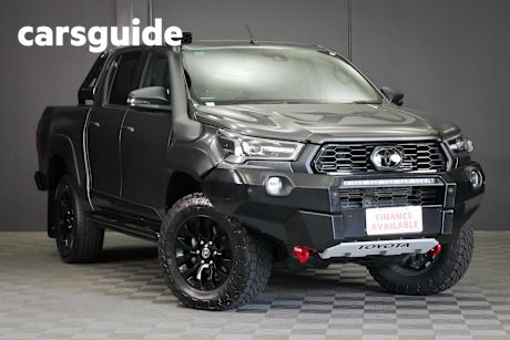 Grey 2020 Toyota Hilux Double Cab Pick Up Rugged X (4X4)