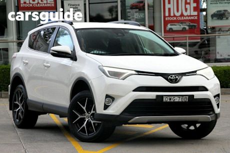 White 2018 Toyota RAV4 Wagon GXL (2WD)