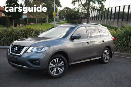 Grey 2018 Nissan Pathfinder Wagon ST-L (4X4)