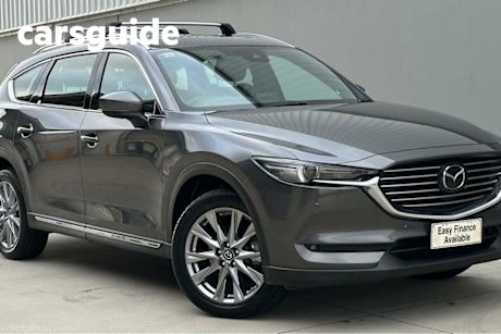 Grey 2020 Mazda CX-8 Wagon GT (fwd)