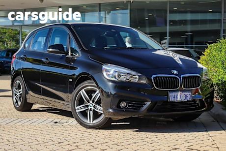 Black 2016 BMW 218I Wagon Active Tourer Sport Line