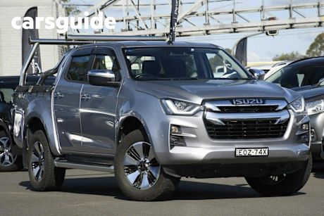 Silver 2021 Isuzu D-MAX Crew Cab Utility LS-U (4X4)