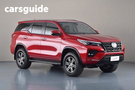 Red 2021 Toyota Fortuner Wagon GXL