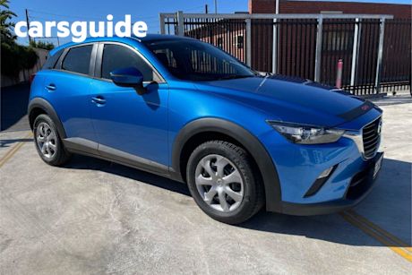 Blue 2017 Mazda CX-3 Wagon NEO (fwd)