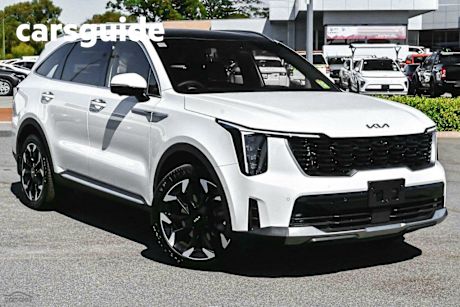 White 2024 Kia Sorento Wagon GT-Line 7 Seat