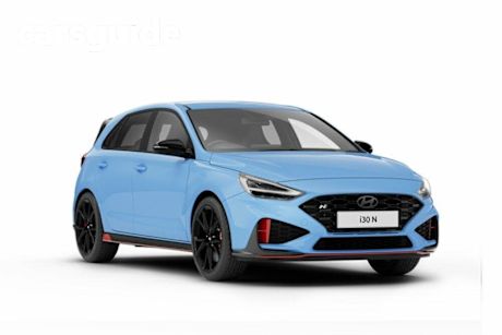 Blue 2024 Hyundai I30 Hatchback N