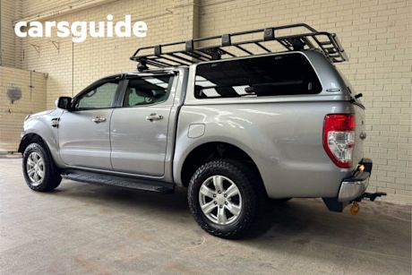 Grey 2021 Ford Ranger Double Cab Chassis XLT 3.2 (4X4)