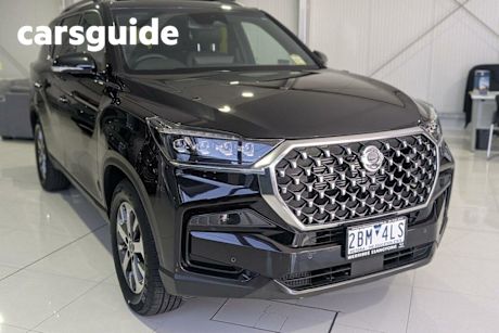Black 2023 Ssangyong Rexton Wagon Ultimate (4WD)