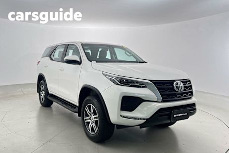 White 2021 Toyota Fortuner Wagon GX NAV
