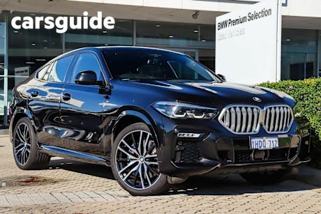 Black 2020 BMW X6 Coupe Xdrive40I M Sport