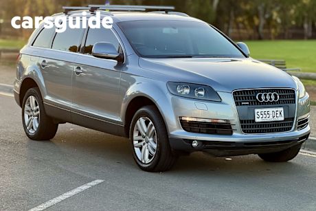 Grey 2009 Audi Q7 Wagon 3.0 TDI Quattro