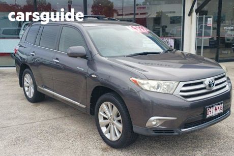 Grey 2012 Toyota Kluger Wagon Grande (4X4)