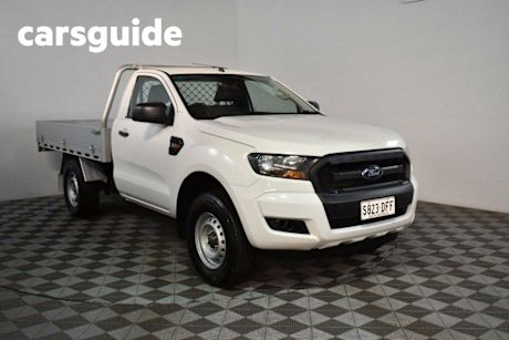 White 2018 Ford Ranger Cab Chassis XL 3.2 (4X4)