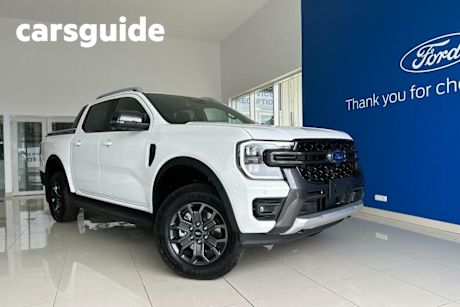 White 2025 Ford Ranger Double Cab Pick Up Wildtrak 3.0 (4X4)