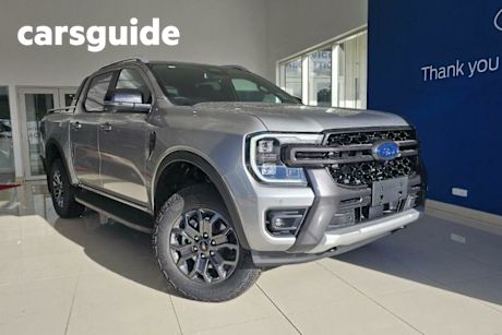 Silver 2025 Ford Ranger Double Cab Pick Up Wildtrak 3.0 (4X4)