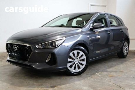 Grey 2018 Hyundai I30 Hatchback GO