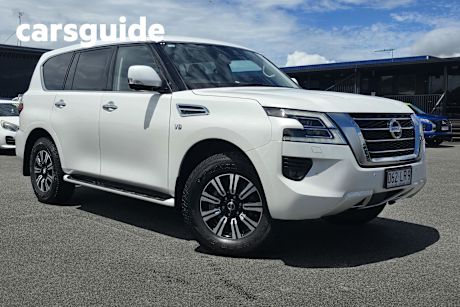 White 2021 Nissan Patrol Wagon TI (4X4)