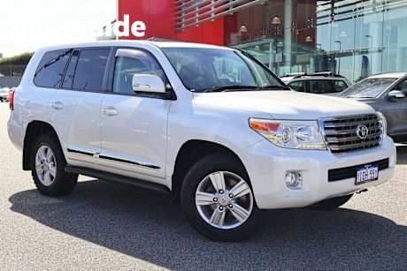 White 2015 Toyota Landcruiser Wagon Sahara (4X4)