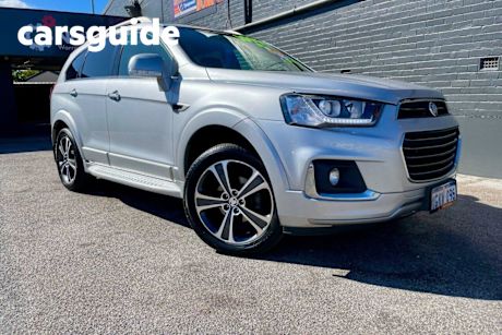 Silver 2017 Holden Captiva Wagon 7 LTZ (awd)
