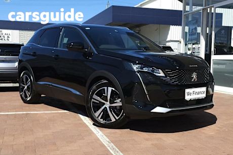 Black 2023 Peugeot 3008 Wagon GT Sport 1.6 THP