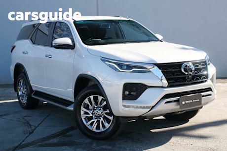 White 2022 Toyota Fortuner Wagon Crusade