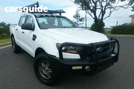 White 2016 Ford Ranger Crew Cab Utility XL 3.2 (4X4)